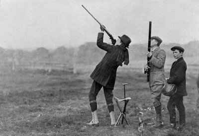 King Manuel II of Portugal Shooting at Windsor, Berkshire by Unbekannt