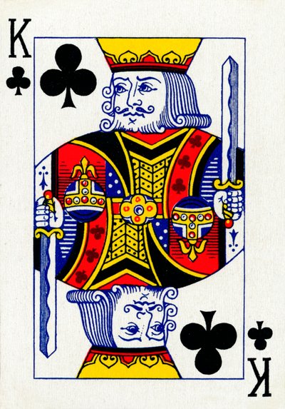 King of Clubs from a deck of Goodall & Son Ltd. playing cards by Unbekannt