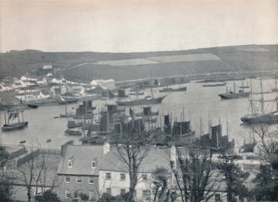 Kinsale - A Fishing Fleet in the Harbour, 1895 by Unbekannt