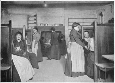 Kitchen in a single women