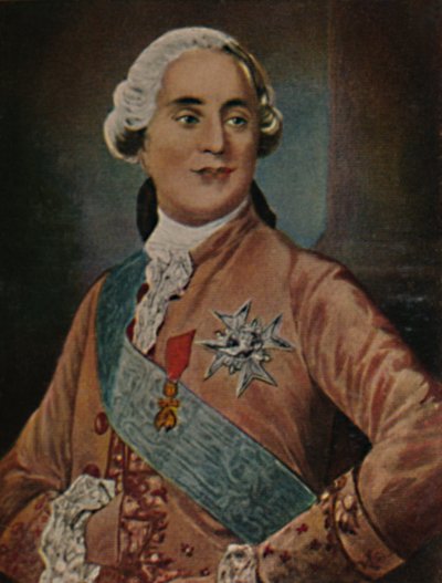 King Louis XVI of France 1754-1793 - Painting by Duplessis, 1934 by Unbekannt