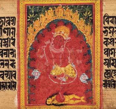Kurukulla Dancing in Her Mountain Grotto... Perfection of Wisdom by Unbekannt