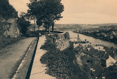 The Meuse seen from the Citadel, c1900 by Unbekannt
