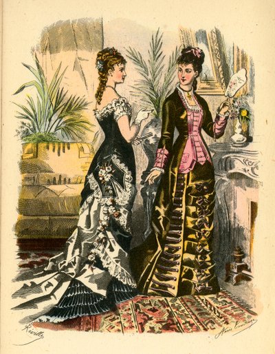 La Mode Illustree, 1878 by Unbekannt