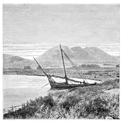 Lake Van, Tadwan Bay and Mount Nimrud, Turkey, 1895 by Unbekannt