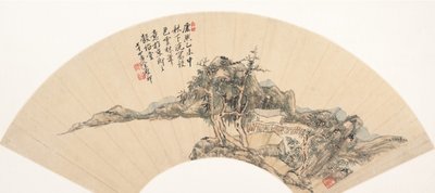 Landscape in the Style of Ni Zan by Unbekannt
