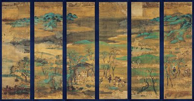 Landscape screen by Unbekannt
