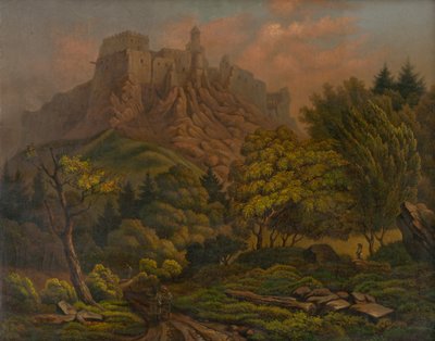 Landscape with Castle by Unbekannt