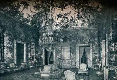 Large Salon with Porcelain Ceiling, Royal Palace, Madrid by Unbekannt
