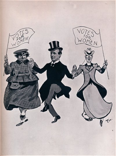 Larking with the Girls, 1906 by Unbekannt