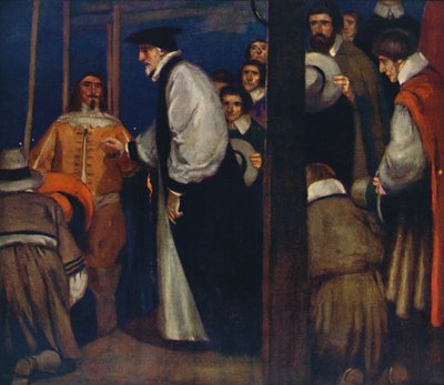Laud Entering the Barge at Lambeth to Go to the Tower, 1912 by Unbekannt