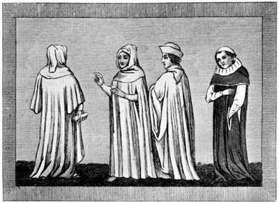 Law habits, 14th-15th centuries, 1910 by Unbekannt