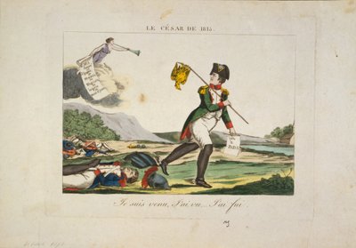 Napoleon as Caesar of 1815 by Unbekannt