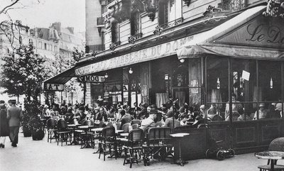 Le Dôme, Boulevard du Montparnasse by Unbekannt