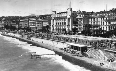 Le Palais de la Mediterranee on Promenade des Anglais, Nice, South of France by Unbekannt