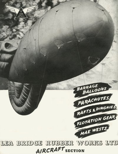 Lea Bridge Rubber Works Ltd - Aircraft Section, 1941 by Unbekannt