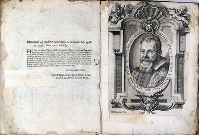 Leaf of Book The Assayer Il Saggiatore by Galileo Galilei, 1623 by Unbekannt