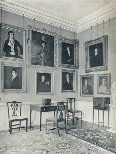 Leaving Portraits in the Drawing-Room by Unbekannt