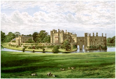Leeds Castle, Kent, Home of the Wykeham-Martin Family by Unbekannt