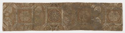 Length of lined textile, fragment from an obi by Unbekannt