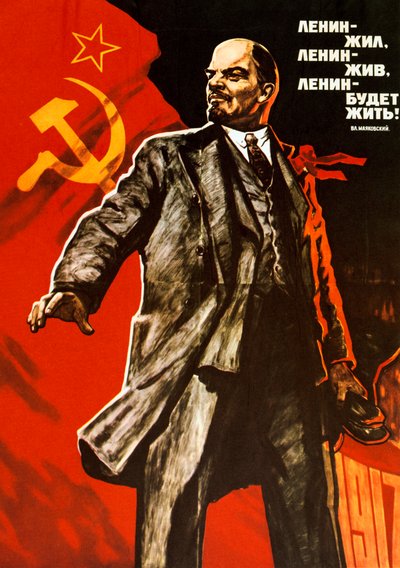 Lenin Lived, Lenin Is Alive, Lenin Will Live, 1965 by Unbekannt