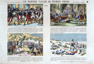 Les Journée Fatales du Premier Empire, Revolution of 1789, France by Unbekannt