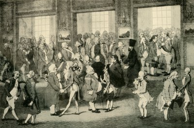 Levee of Lord Cornwallis, Governor General by Unbekannt
