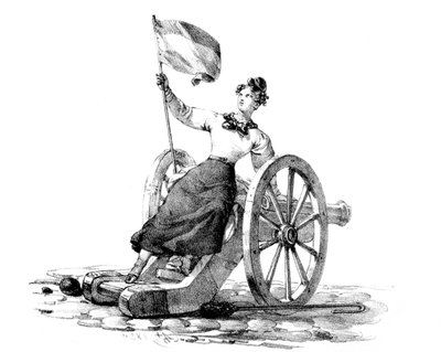 Liberty, Revolution of July 27-29th, 1830, Paris by Unbekannt