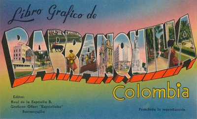 Libro Grafico de Barranquilla Colombia, c1940s by Unbekannt