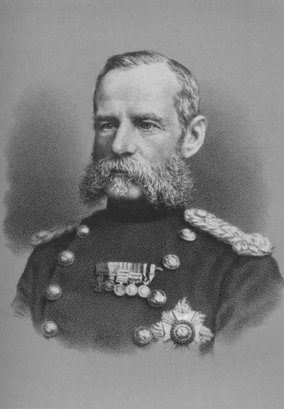 Lieutenant General Sir Frederick Roberts, British Soldier by Unbekannt