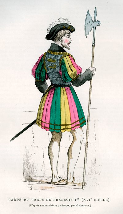 Life Guard or Bodyguard of Francis I of France, 16th Century by Unbekannt