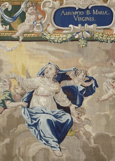 Life of the Virgin: The Assumption (Detail) by Unbekannt