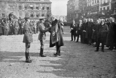 Lille Being Liberated by the British 5th Army, France, 17 October 1918 by Unbekannt