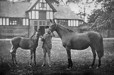 Lily Agnes, with Orelio by Bend Or, winner of £4955, 1894 1938 by Unbekannt