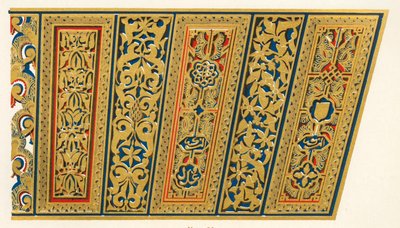 Lintel of a doorway, Court of the Mosque, 1907 by Unbekannt