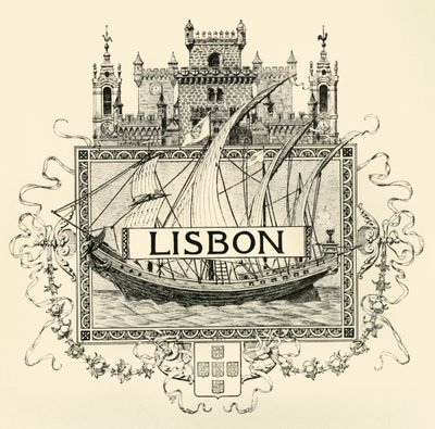 Lisbon, late 19th-early 20th century by Unbekannt