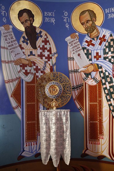 Liturgical Object in the Sanctuary of Pedoulas Orthodox Church, Pedoulas, Cyprus by Unbekannt