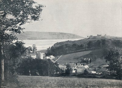 Llanstephan - The Village and the Castle-Crowned Hill by Unbekannt