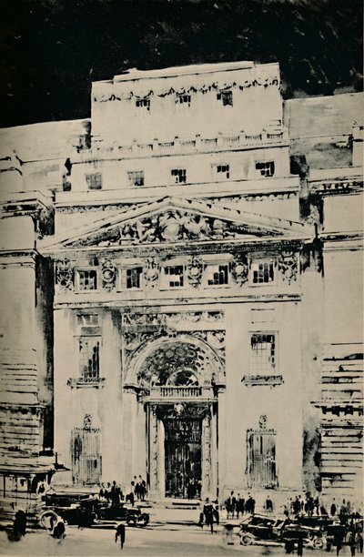 Lloyds New Building: Entrance in Leadenhall Street, 1928 by Unbekannt