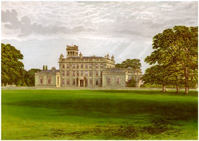 Locko Park, Derbyshire, Home of the Drury-Lowe Family, c1880 by Unbekannt