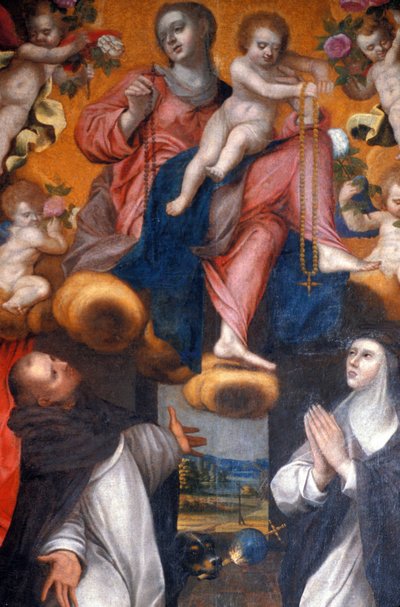 Loire Atlantique No. 069 - Moutiers - St-Pierre Church - Altarpiece (Detail) by Unbekannt