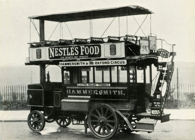 London Steam Bus, 1902 by Unbekannt