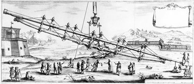 Long Focal Length Refracting Telescope, 1728 by Unbekannt