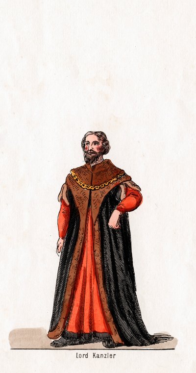 Lord Chancellor, Costume Design for Shakespeare