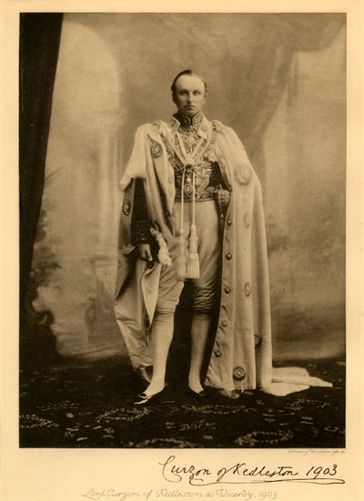 Lord Curzon of Kedleston as Viceroy, 1903 by Unbekannt