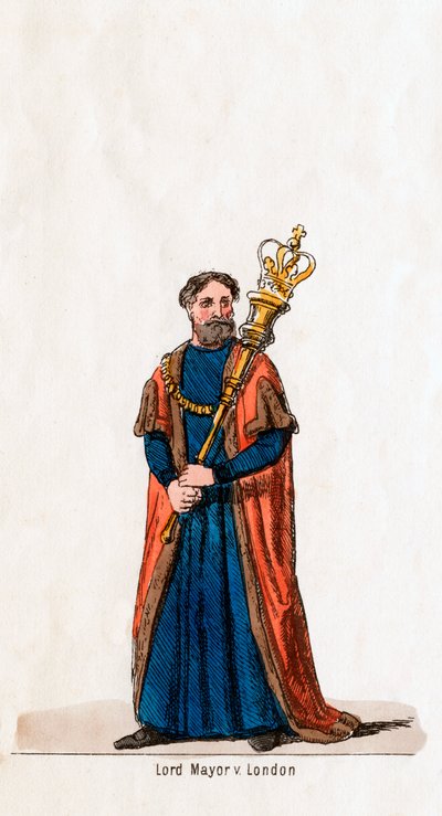 Lord Mayor of London, costume design for Shakespeare