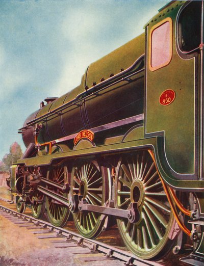 Lord Nelson, One of the Most Powerful Locomotives Owned by the Southern Railway by Unbekannt
