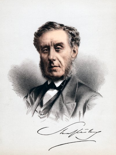 Lord Shaftesbury, English Statesman, Moral Philosopher, Philanthropist and Factory Reformer by Unbekannt