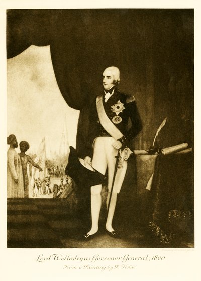 Lord Wellesley as Governor General by Unbekannt