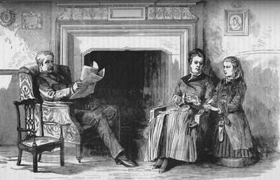 Lord and Lady Wolseley and their daughter by Unbekannt